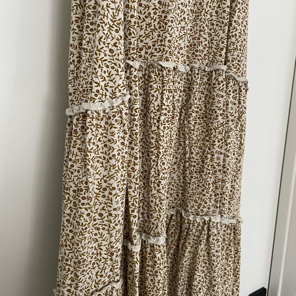 Rylee + Cru Cream Floral Mini Dress - Picture 6 of 7